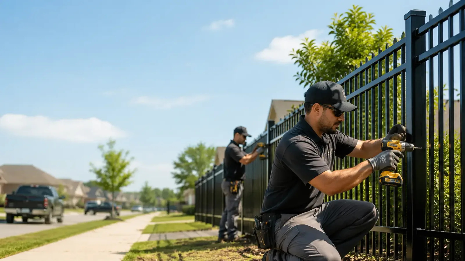 Metal Fence Installation in Lake Forest, CA